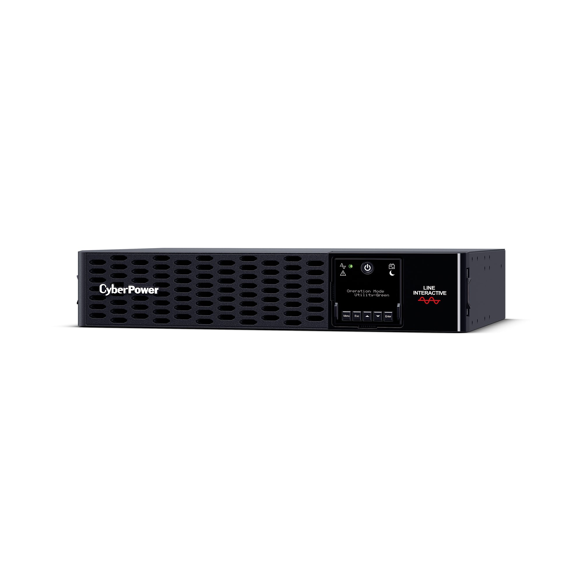 Cyber Power - PR2200RT2UN - UPS SYSTEMS New Smart App 2200VA/2200W, Sine Wave, 2U, NEMA L5-30P, 10 Ft Cord