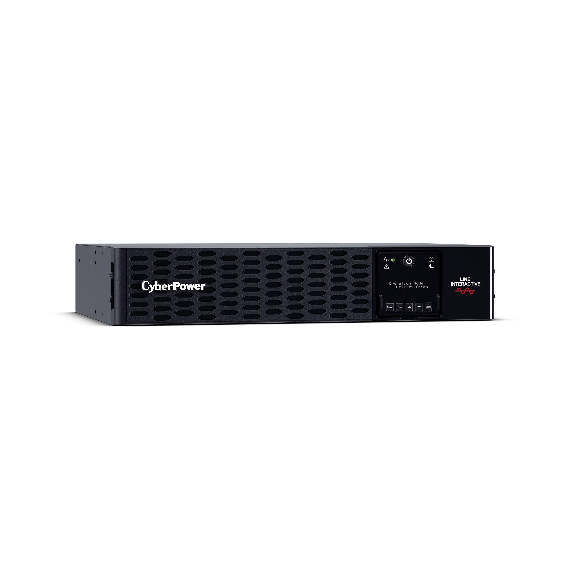 Cyber Power - PR2200RT2UN - UPS SYSTEMS New Smart App 2200VA/2200W, Sine Wave, 2U, NEMA L5-30P, 10 Ft Cord