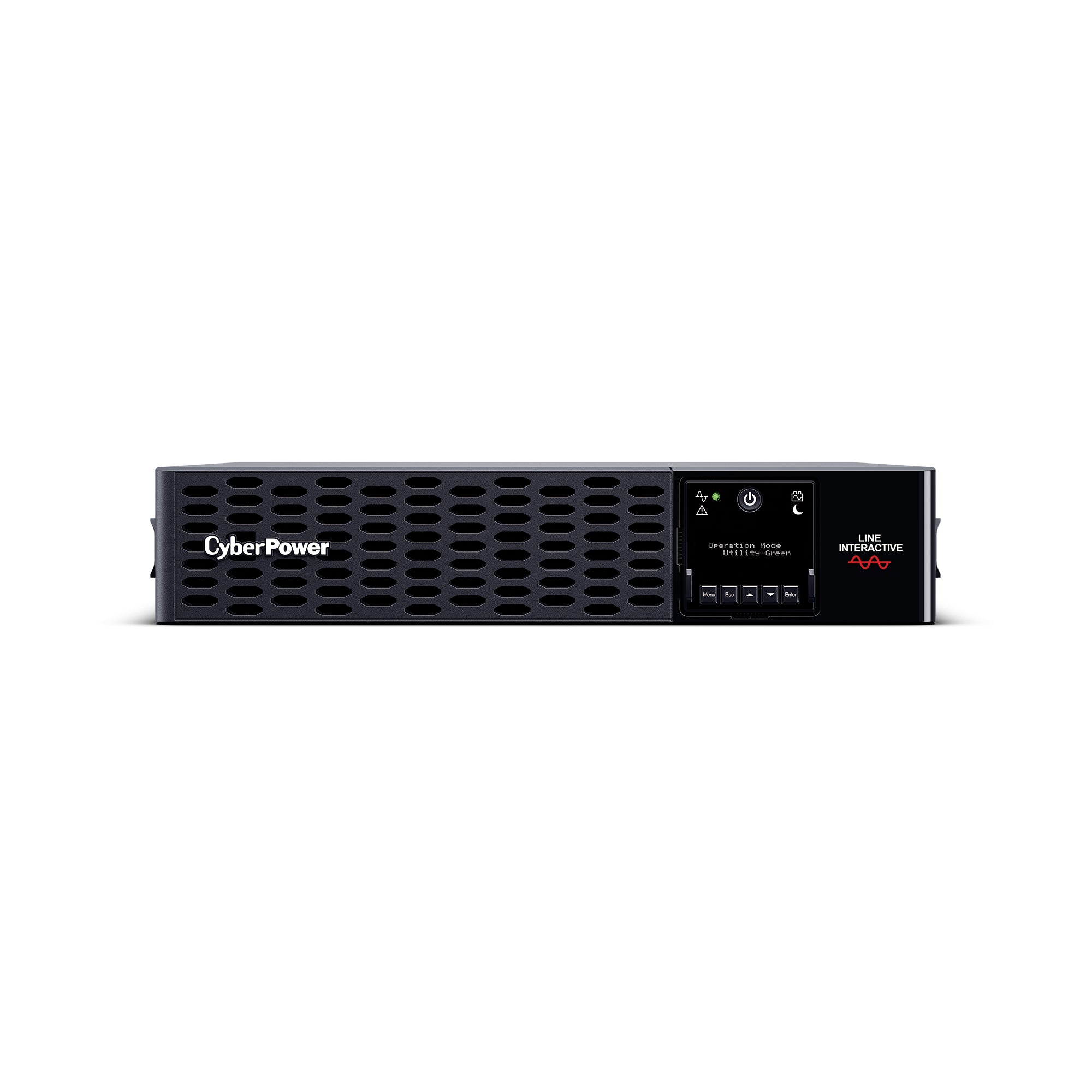 Cyber Power - PR3000RT2UN - UPS SYSTEMS New Smart App 3000VA/3000W, Sine Wave, 2U, NEMA L5-30P, 10 Ft Cord