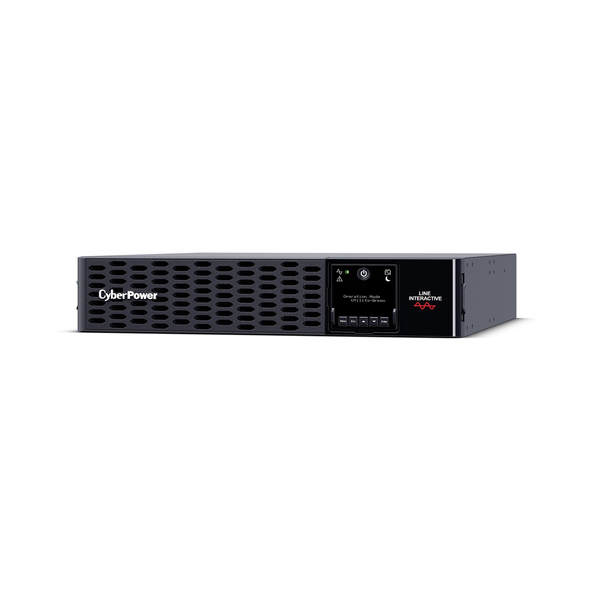 Cyber Power - PR3000RTXL2UHVAN - UPS SYSTEMS New Smart App 3000VA/3000W, Sine Wave, 2U, NEMA L5-30P, 10 Ft Cord