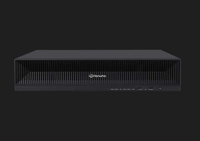 Hanwha - PRN-3200B2-16TB - 32 CH NVR (16TB Raw) up to 8K (32MP) Resolution (Intel based Model), Features AI Search (Best Shot, Attribute), object detection and classification, License plate detection and search for AI Based Cameras plus Adding AI Sea