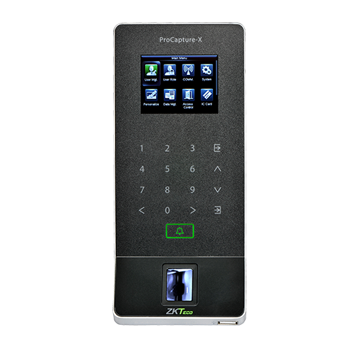 ZKteco USA - ProCapture-X-HID - POE Fingerprint Access Control Terminal