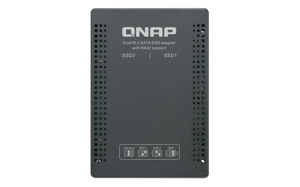 QNAP - QDA-A2MAR - Dual M.2 2280 SATA to 2.5