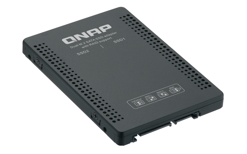 QNAP - QDA-A2MAR - Dual M.2 2280 SATA to 2.5