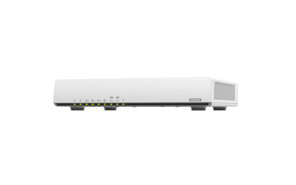 QNAP - QHora-301W-US - QNAP QHora 301W: Dual 10G Wifi 6 AX3600 Fanless SD-WAN Router