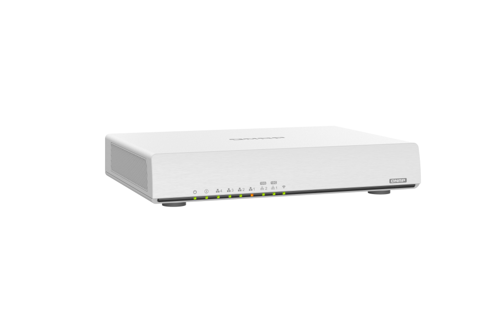 QNAP - QHora-301W-US - QNAP QHora 301W: Dual 10G Wifi 6 AX3600 Fanless SD-WAN Router