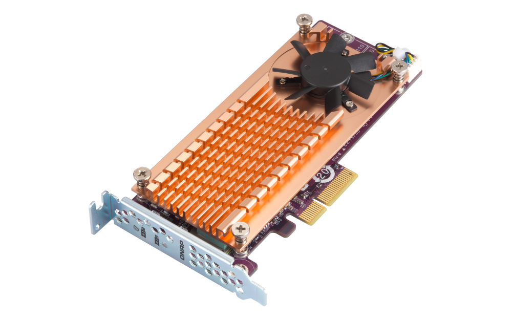 QNAP - QM2-2P-344 - Dual M.2 PCIe SSD Expansion Card