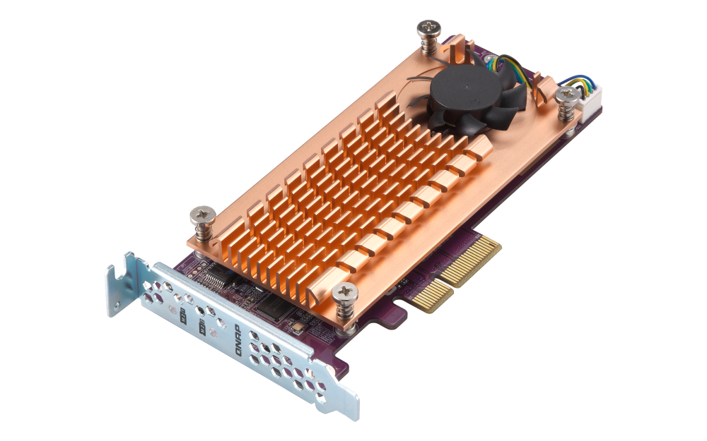 QNAP - QM2-2S-220A - Dual M.2 22110/2280 SATA SSD expansion card