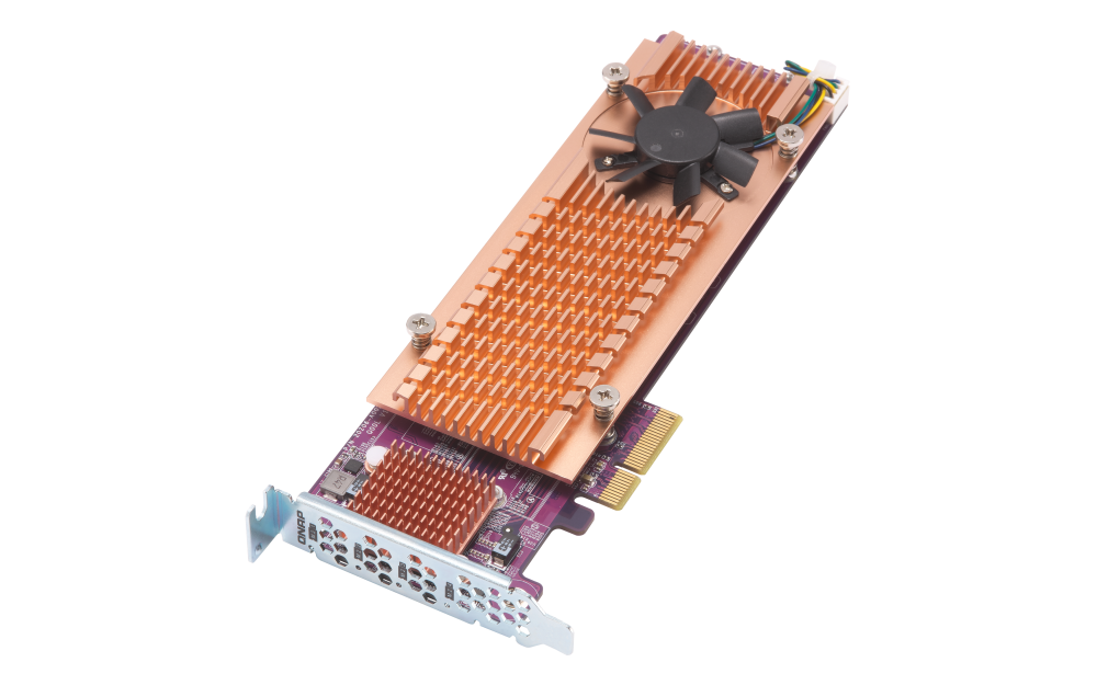 QNAP - QM2-4P-342 - Quad M.2 PCIe SSD Expansion Card