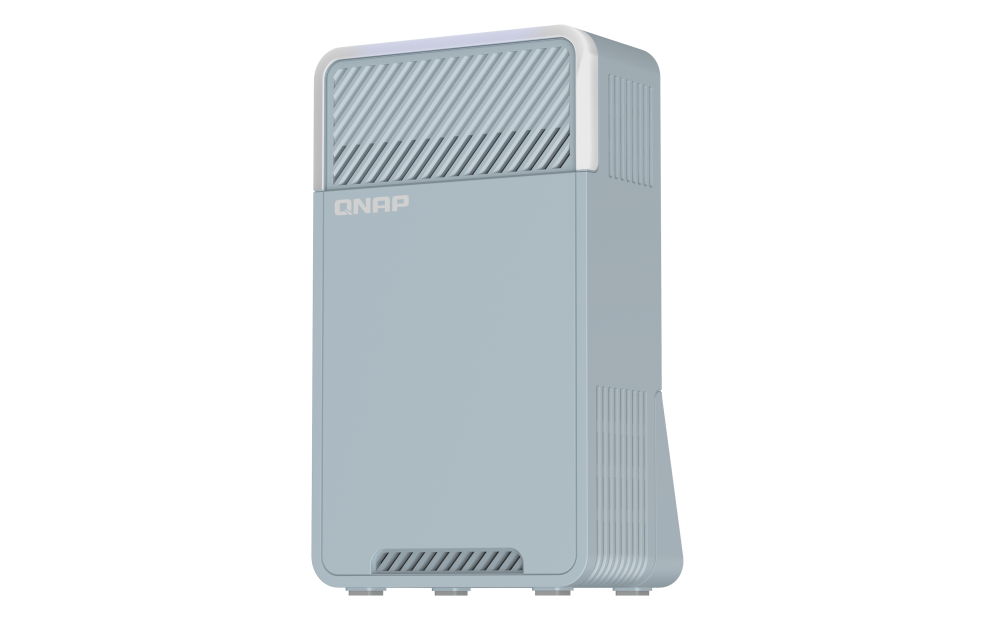 QNAP - QMiro-201W-US - QNAP QMiro-201W Tri-Band AC2200 Mesh WiFi SD-WAN Router