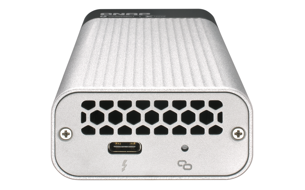 QNAP - QNA-T310G1T - Single port Thunderbolt3 to single port 10GbE NBASE-T adapter, bus powered