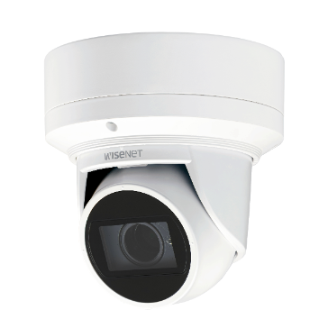 Hanwha - QNE-7080RVW - 4MP Flateye Camera (White Color)