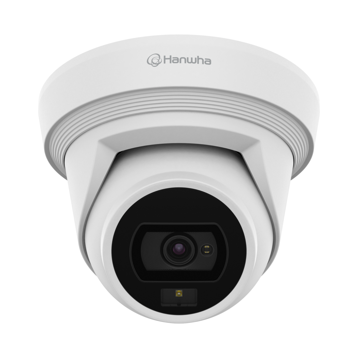 Hanwha - QNE-C9013RL - Wisenet Q network outdoor flat-eye camera, 4K @ 30fps, 3mm fixed focal lens (H: 108°/ V: 59°), triple codec H.265/H.264/MJPEG with Wisestream III, 120dB WDR, Dual Light – White LED range 30m (98ft), IR viewable length 30m (98ft