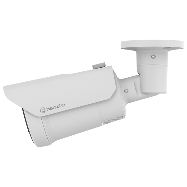 Hanwha - QNO-C6083R - Wisenet Q network outdoor vandal bullet camera, 2MP @ 30fps, motorized vari-focal lens 3.2~10.2mm (H: 102.0°~32.2° / V: 54.2°~18.3°), triple codec H.265/H.264/MJPEG with Wisestream III (Based on AI engine), WiseNRⅡ(Based on AI e