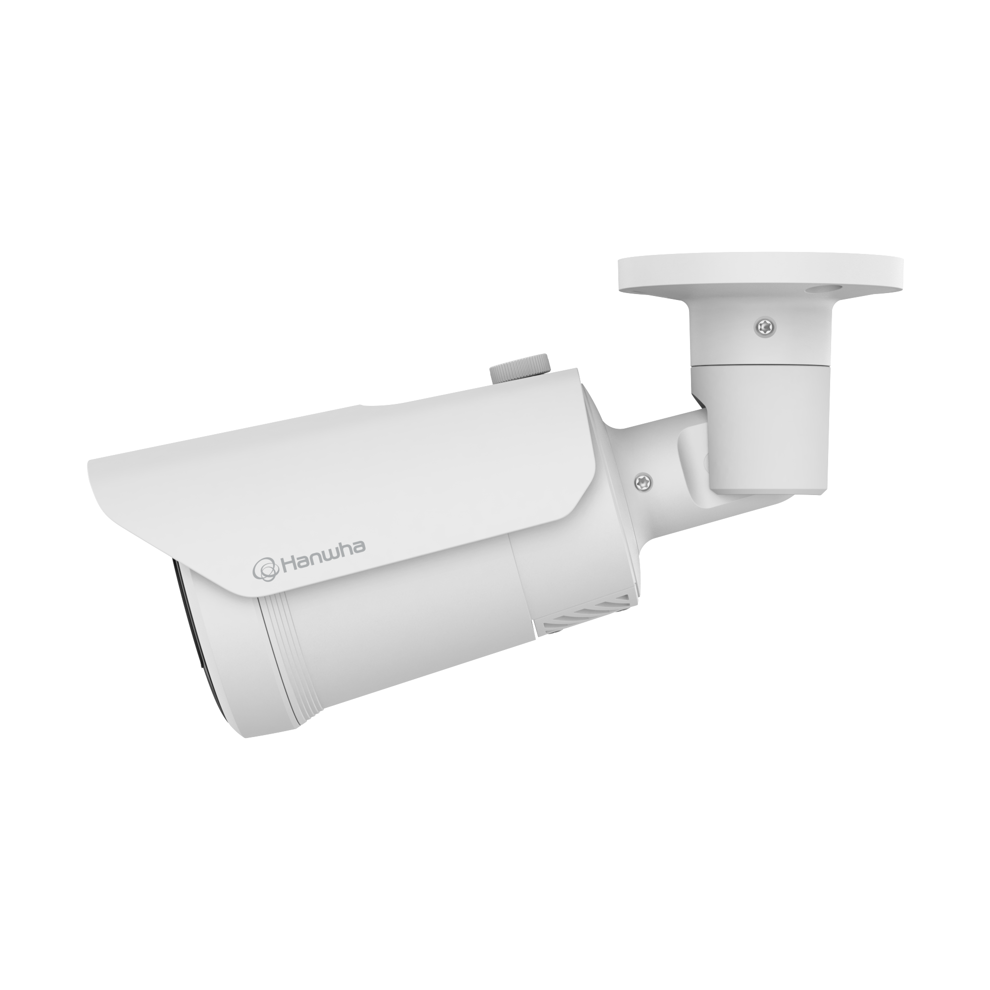 Hanwha - QNO-C8023R - Wisenet Q network outdoor vandal bullet camera, 5MP @ 30fps, fix lens 4mm (H:80°/V: 59°), triple codec H.265/H.264/MJPEG with WiseStream III technology, WiseNRⅡ(Based on AI engine), WDR 120dB, IR viewable length 30m(98.42ft), Mo