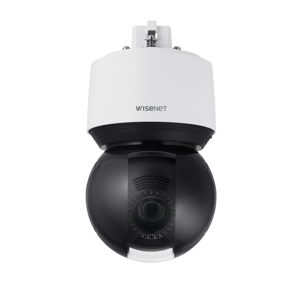 Hanwha - QNP-6250R - Wisenet Q network IR PTZ camera, IR range of up to 328ft, 2MP, Full HD(1080p) 60fps, triple codec H.265/H.264/MJPEG with WiseStream II technology, 4.44~111mm (25x) lens, 120dB WDR, Day & Night (ICR), DIS (Built-in gyro sensor), I