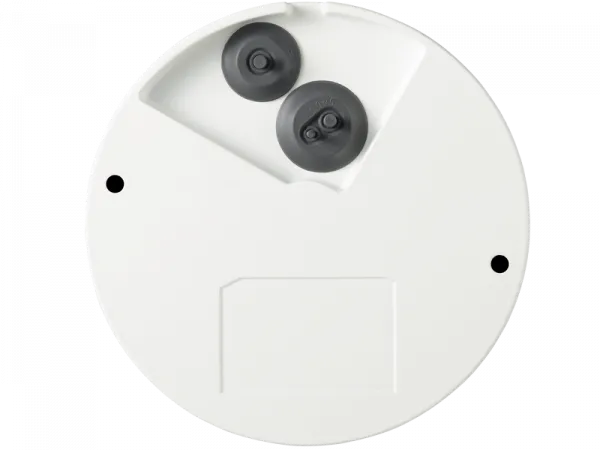 Hanwha - QNV-7012R - Wisenet Q network outdoor vandal dome camera, 4MP @30fps, 2.8mm fixed focal lens (107°), triple codec H.265/H.264/MJPEG with Wisestream II, 120dB WDR, IR LEDs range 65', motion detection, tampering, defocus detection, hallway Vie