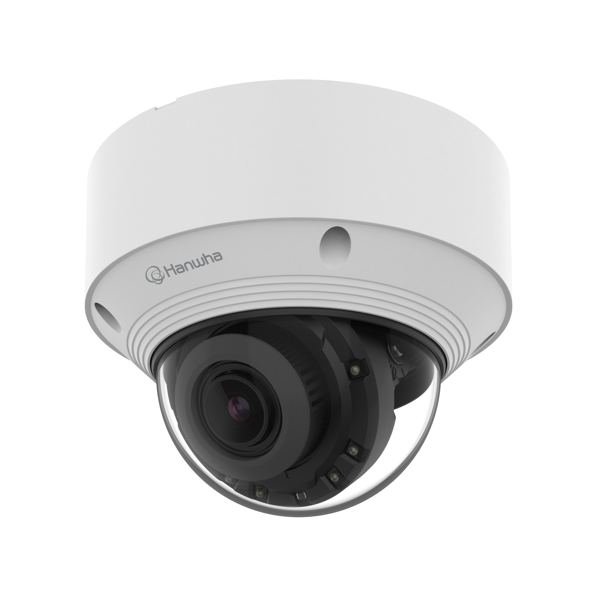 Hanwha - QNV-C6083R - Wisenet Q network outdoor vandal dome camera, 2MP @ 30fps, motorized vari-focal lens 3.2~10.2mm (H: 102.0°~32.2° / V: 54.2°~18.3°), triple codec H.265/H.264/MJPEG with Wisestream III (Based on AI engine), WiseNRⅡ(Based on AI eng