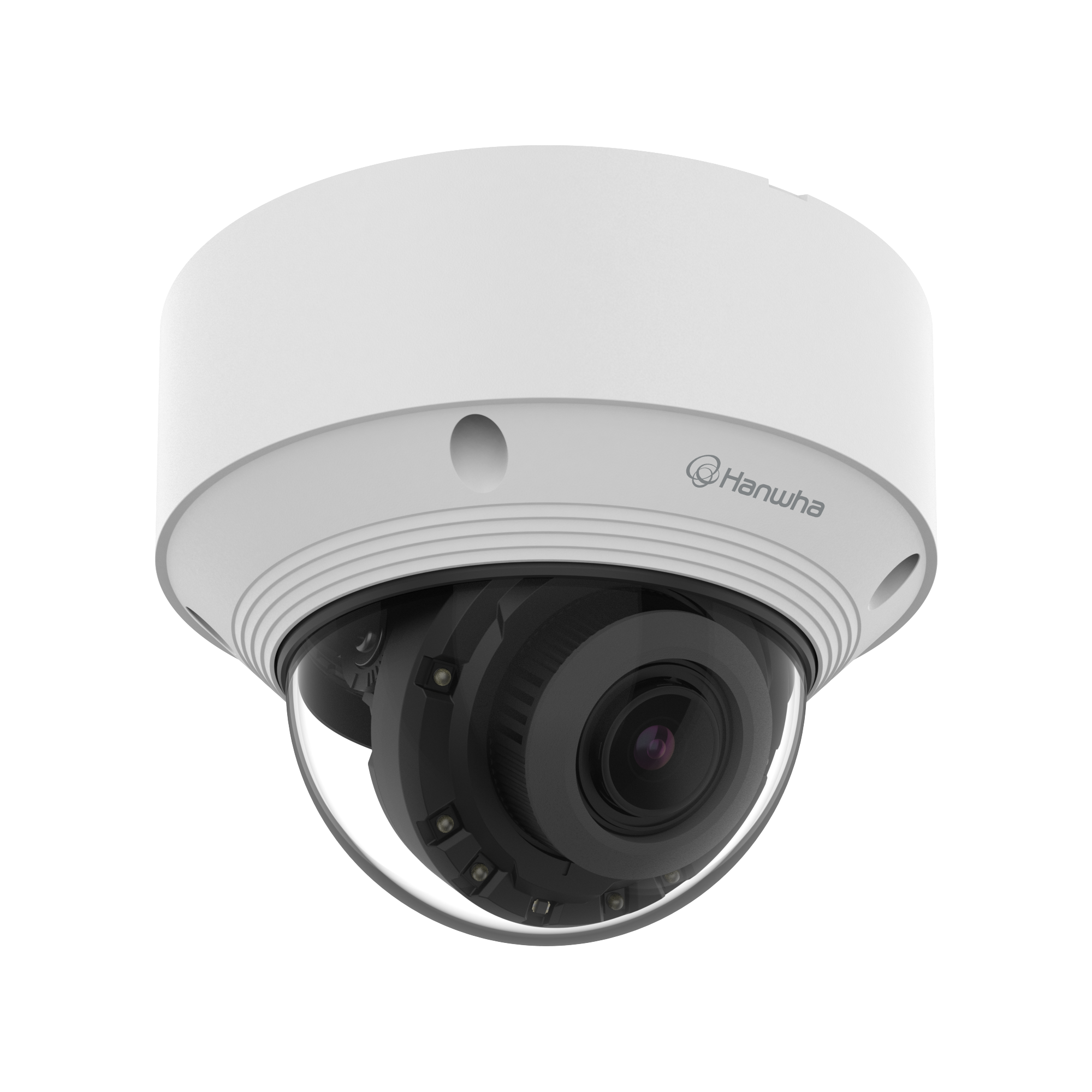 Hanwha - QNV-C6083R - Wisenet Q network outdoor vandal dome camera, 2MP @ 30fps, motorized vari-focal lens 3.2~10.2mm (H: 102.0°~32.2° / V: 54.2°~18.3°), triple codec H.265/H.264/MJPEG with Wisestream III (Based on AI engine), WiseNRⅡ(Based on AI eng