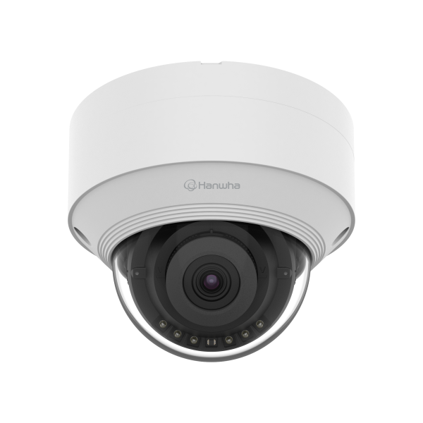 Hanwha - QNV-C8013R - Wisenet Q mini network outdoor vandal dome camera, 5MP @ 30fps, fix lens 3mm (H:100°/V: 73°), triple codec H.265/H.264/MJPEG with WiseStream III technology, WiseNRⅡ(Based on AI engine), WDR 120dB, IR viewable length 25m(82.02ft)