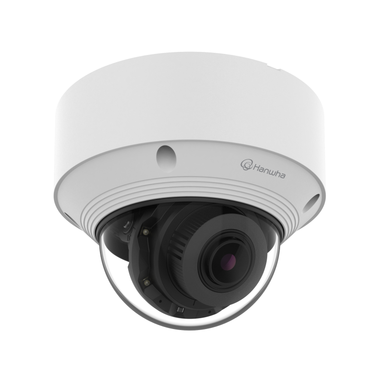Hanwha - QNV-C8083R - Wisenet Q network outdoor vandal dome camera, 5MP @ 30fps, motorized vari-focal lens 3.2~10.2mm (H: 95°~29° / V: 69°~21°), triple codec H.265/H.264/MJPEG with Wisestream III (Based on AI engine), WiseNRⅡ(Based on AI engine), WDR