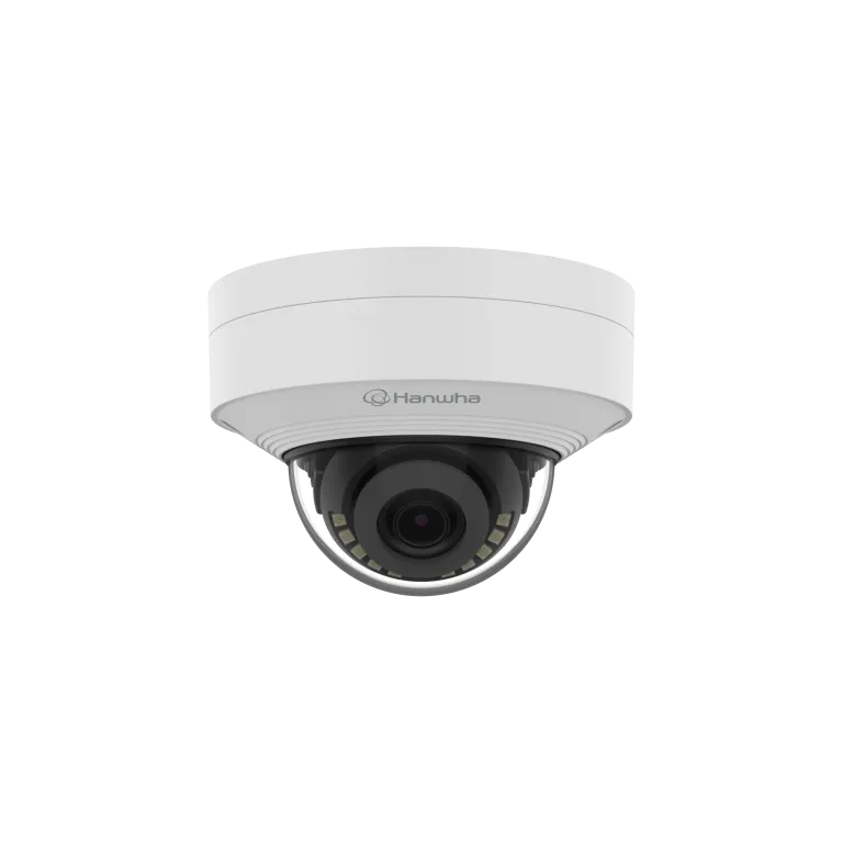 Hanwha - QNV-C9011R - Wisenet Q mini network outdoor vandal dome camera, 4K @ 30fps, fix lens 3mm (H:108°/V: 59°), triple codec H.265/H.264/MJPEG with Wisestream III (Based on AI engine), WiseNRⅡ(Based on AI engine), WDR 120dB, IR viewable length 20m