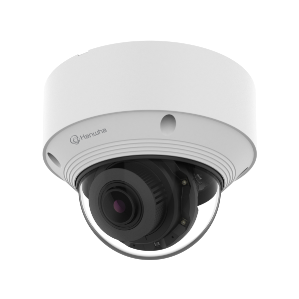 Hanwha - QNV-C9083R - 4K IR Outdoor Vandal Dome AI Camera