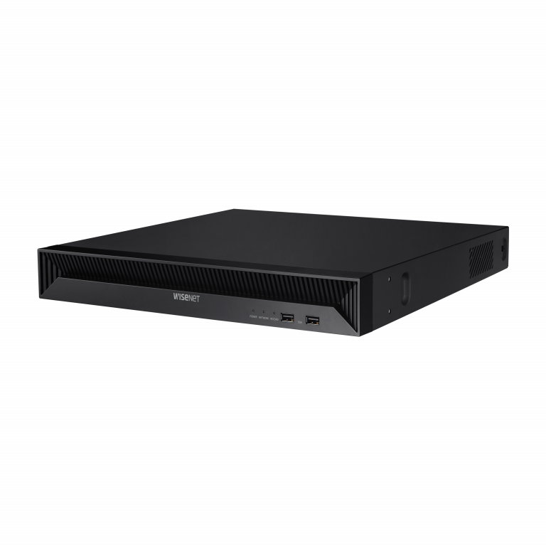 Hanwha - QRN-1630S-8TB  - 16CH NVR 8TB with 16 PoE Ports (POE Budget 130W) with 8MP Camera Support