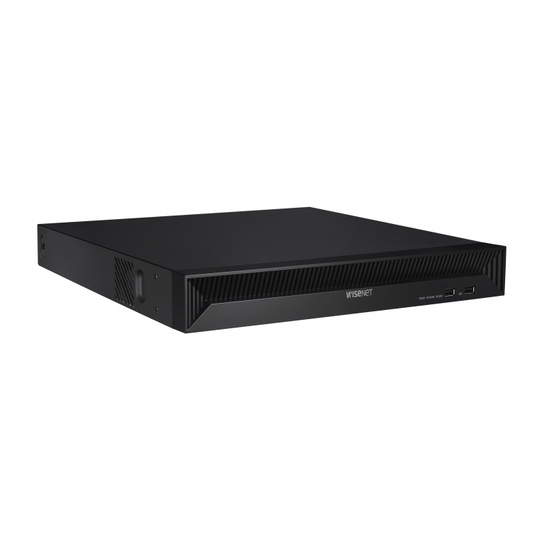 Hanwha - QRN-1630S-2TB  - 16CH NVR 2TB with 16 PoE Ports (POE Budget 130W) with 8MP Camera Support