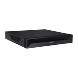 Hanwha - QRN-830S-4TB - 8CH NVR 4TB with 8 PoE Ports (PoE Budget 65W) with 8MP Camera Support. H.265, H.264, MJPEG, 1 fixed internal SATA HDDs (up to 6TB). 80Mbps Network camera recording, Dual Stream recording option, HDMI Outputs with local 4K disp