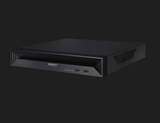 Hanwha - QRN-830S-6TB - 8CH NVR 6TB with 8 PoE Ports (PoE Budget 65W) with 8MP Camera Support. H.265, H.264, MJPEG, 1 fixed internal SATA HDDs (up to 6TB). 80Mbps Network camera recording, Dual Stream recording option, HDMI Outputs with local 4K disp