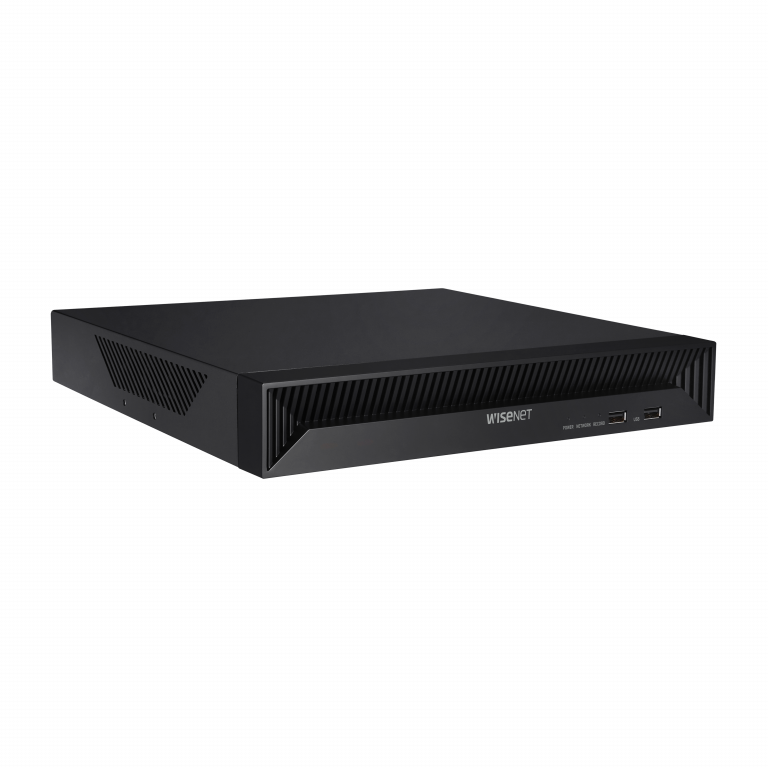 Hanwha - QRN-830S-2TB  - 8CH NVR 2TB with 8 PoE Ports (PoE Budget 65W) with 8MP Camera Support