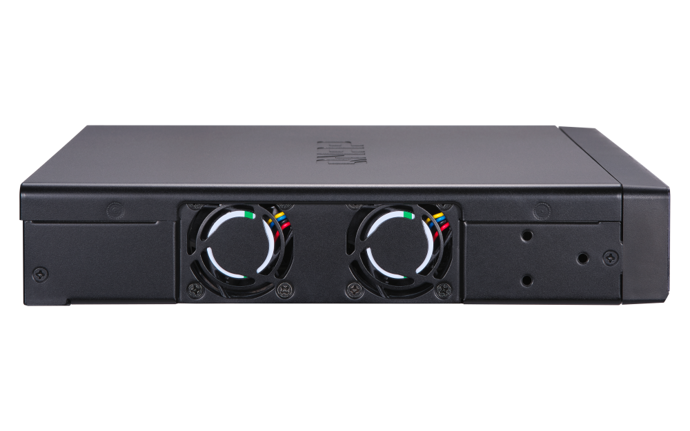 QNAP - QSW-1208-8C-US - QNAP QSW-1208-8C 12-Port Unmanaged 10GbE Switch. Twelve 10GbE SFP+ Ports with Shared Eight 10GBASE-T Ports