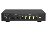 QNAP - QSW-2104-2S-A-US - QNAP Desktop QSW-2104-2S-US, Unmanaged Switch, 4 port 2.5Gbps auto negotiation (2.5G/1G/100M), 2 10GbE SFP+ port