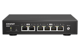 QNAP - QSW-2104-2T-A-US - QNAP Desktop QSW-2104-2T-US, Unmanaged Switch, 4 port 2.5Gbps Auto Negotiation (2.5G/1G/100M)
