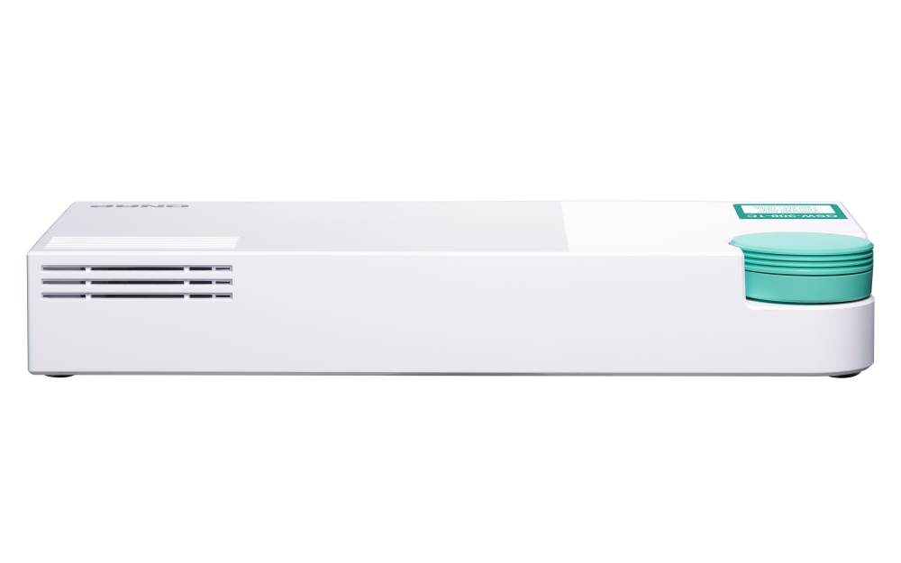 QNAP - QSW-308-1C-US - QNAP QSW-308-1C 8-Port unmanage 1GbE switch. Eight 1GbE NBASE-T ports