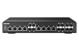 QNAP - QSW-IM1200-8C-US - Rackmount Switch, Management Switch, 12 port of 10GbE Port Speed, 4 10GbE SFP+ port, 8 Port