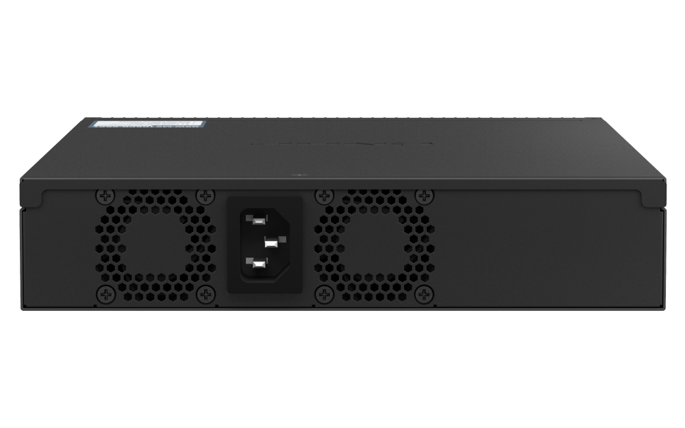 QNAP - QSW-M2106PR-2S2T-US - QNAP Half-Rackmount Switch QSW-M2106PR-2S2T-US, Management Switch, 6 port 2.5Gbps with PoE 802.3bt(90W)