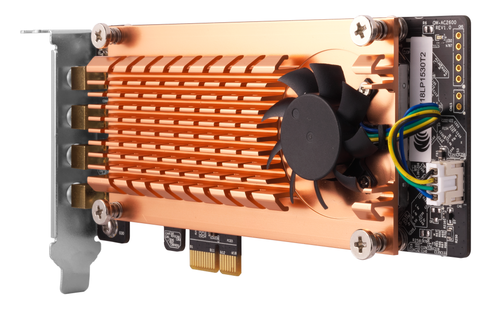 QNAP - QWA-AC2600 - Dual-band AC2600 wireless PCIe expansion card