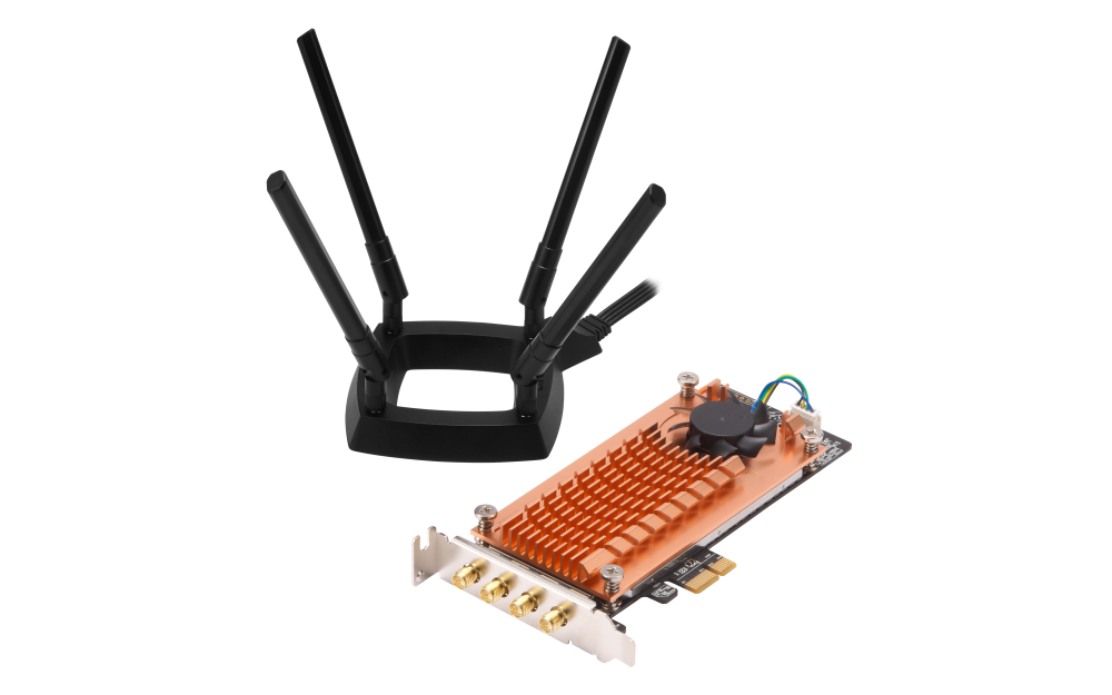 QNAP - QWA-AC2600 - Dual-band AC2600 wireless PCIe expansion card