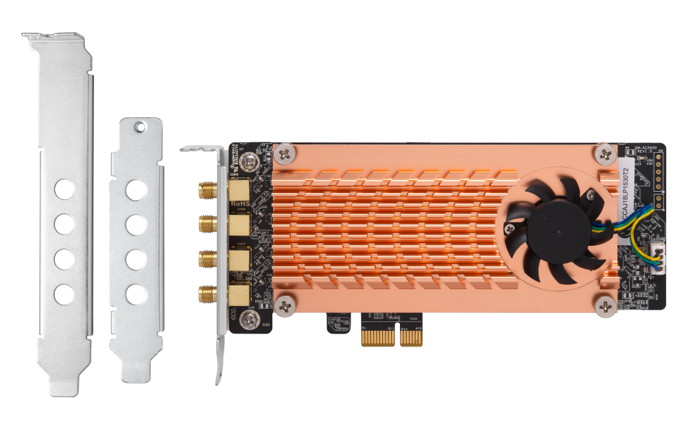 QNAP - QWA-AC2600 - Dual-band AC2600 wireless PCIe expansion card