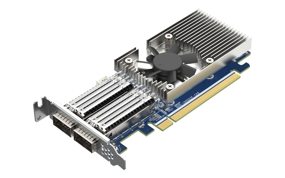QNAP - QXG-100G2SF-CX6 - Dual Port per 100GbE Network Adapter