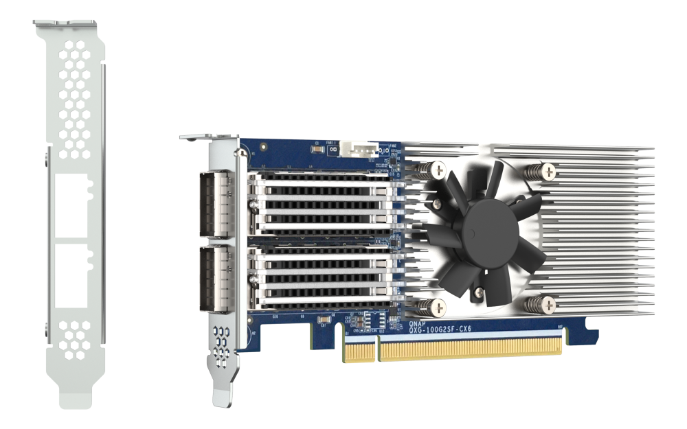 QNAP - QXG-100G2SF-CX6 - Dual Port per 100GbE Network Adapter