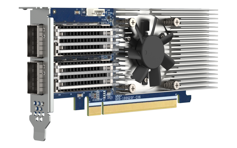 QNAP - QXG-100G2SF-CX6 - Dual Port per 100GbE Network Adapter