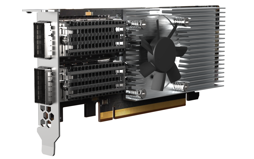 QNAP - QXG-100G2SF-E810 - Dual-port QSFP28 100GbE Network Expansion Card