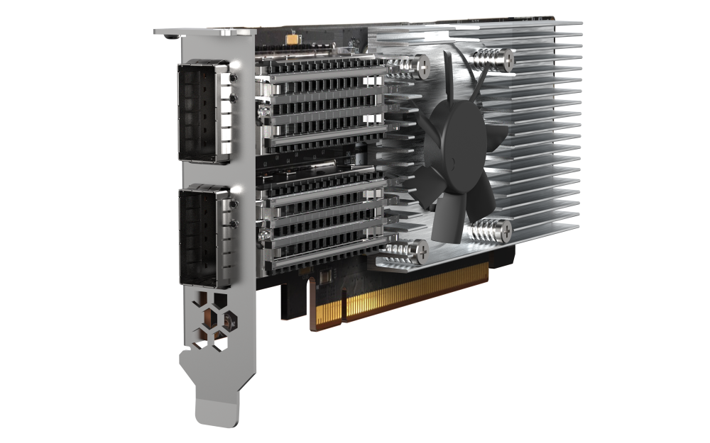 QNAP - QXG-100G2SF-E810 - Dual-port QSFP28 100GbE Network Expansion Card