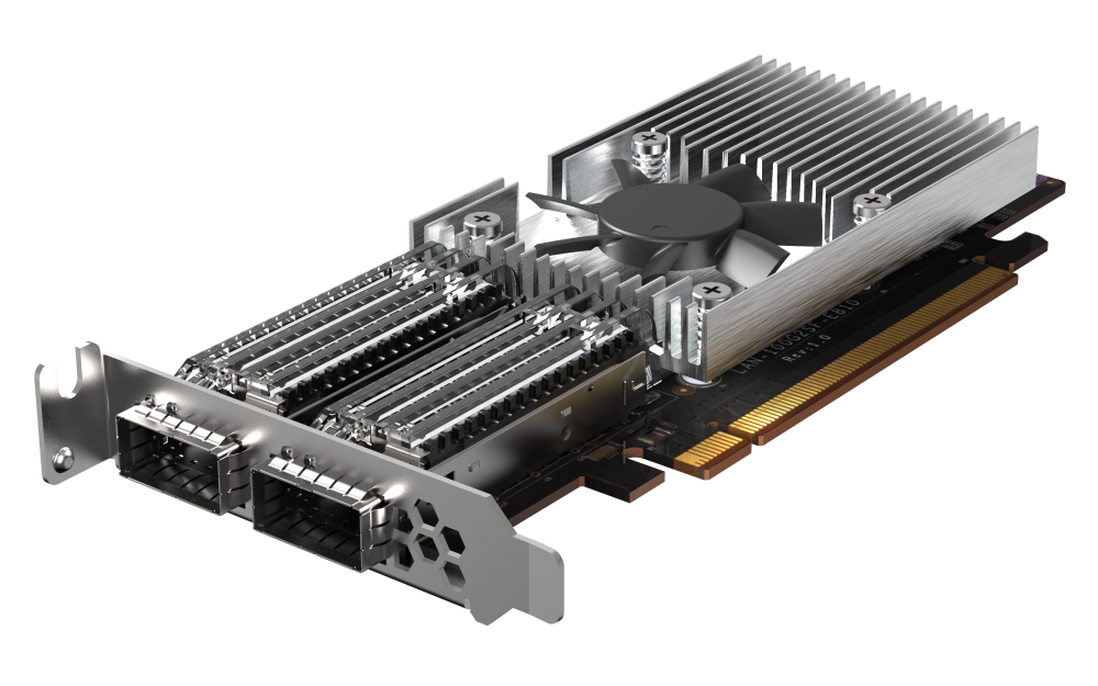 QNAP - QXG-100G2SF-E810 - Dual-port QSFP28 100GbE Network Expansion Card