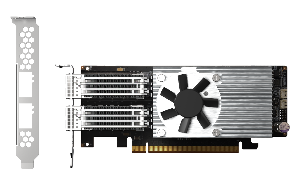 QNAP - QXG-100G2SF-E810 - Dual-port QSFP28 100GbE Network Expansion Card