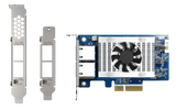 QNAP - QXG-10G2T-X710 - Dual-port (10GBASE-T) 10GbE network expansion card, Intel X710, PCIe Gen3 x4