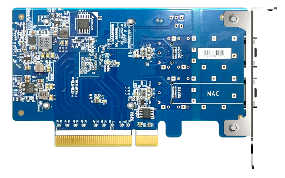QNAP - QXG-25G2SF-CX6 - Dual-port SFP28 25GbE Network Expansion Card